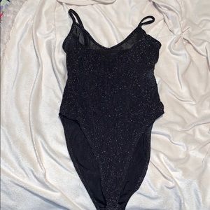 Sparkly sheer bodysuit